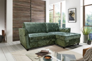 Угловой диван-кровать Софит в ткани (2ML/R.8MR/L)