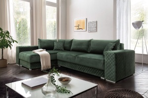 Угловой диван-кровать Босфор М в ткани (25mL/R6мR/L)